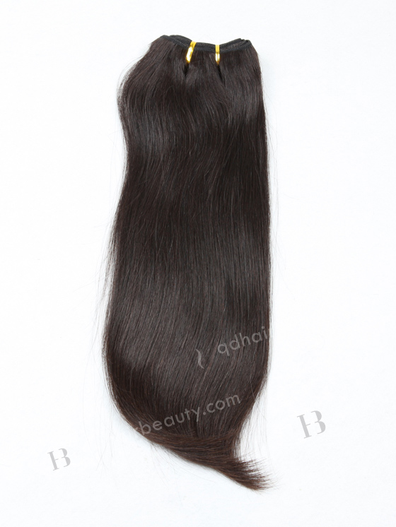 In Stock Malaysian Virgin Hair 14" Straight Natural Color Machine Weft SM-325